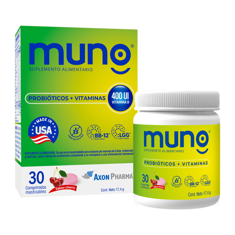 Muno Masticable (30 comprimidos)