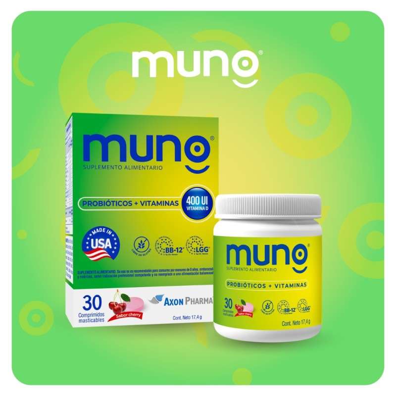 Muno Masticable (30 comprimidos)