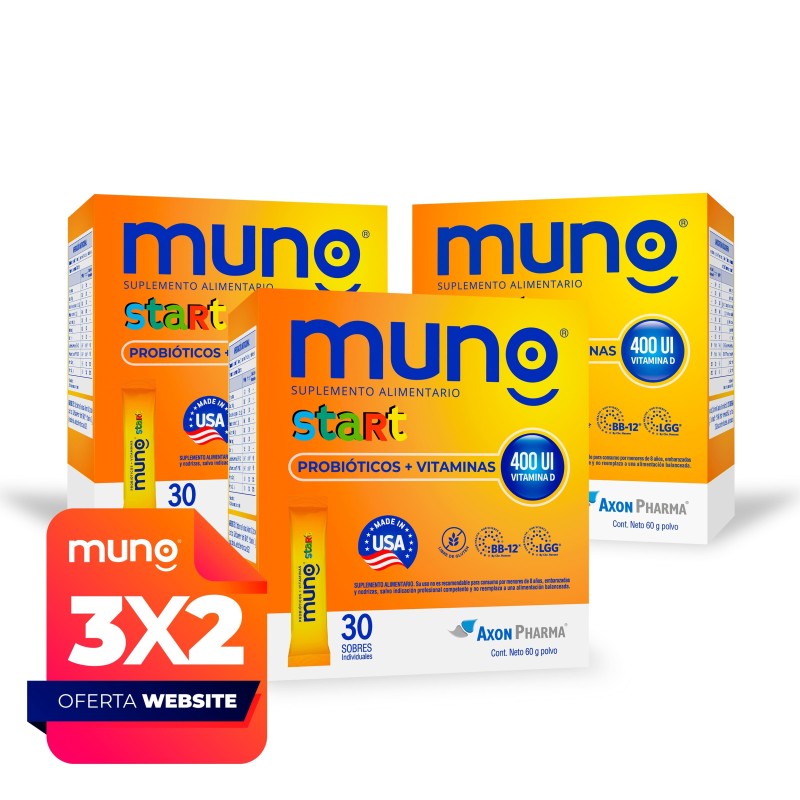 PACK 3 x 2 MUNO START