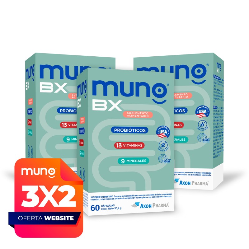 PACK 3x 2 MUNO BX