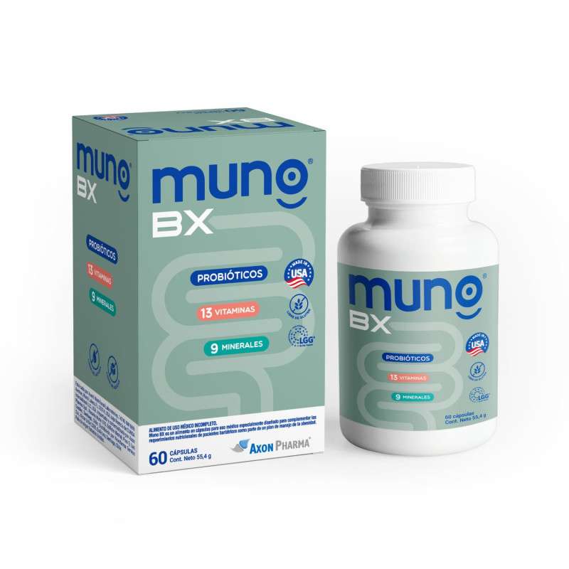 Muno BX – Suplemento Bariátrico con LGG®