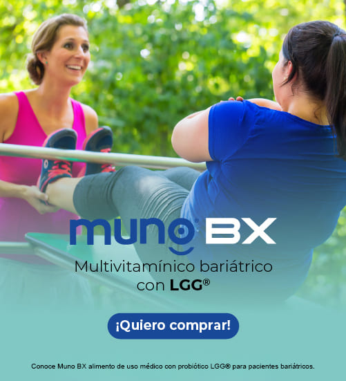 Personas en contexto de cuidado post cirugía bariátrica asociadas a Muno BX
